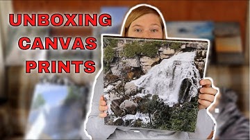 UNBOXING Photographs On Canvas | Custom Canvas Prints Online | Review