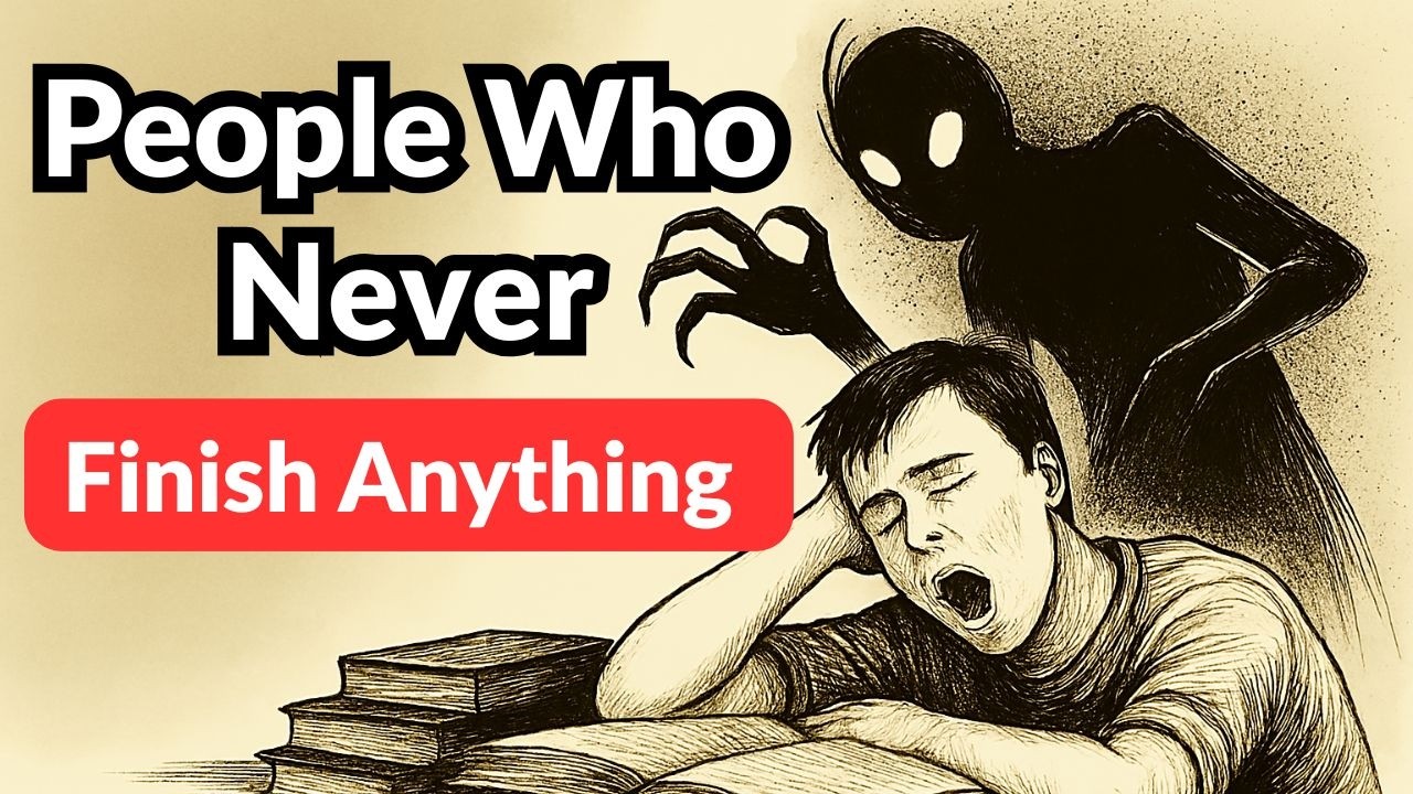 Psychology of People Who Never Finish Anything | The Neuroscience of Procrastination