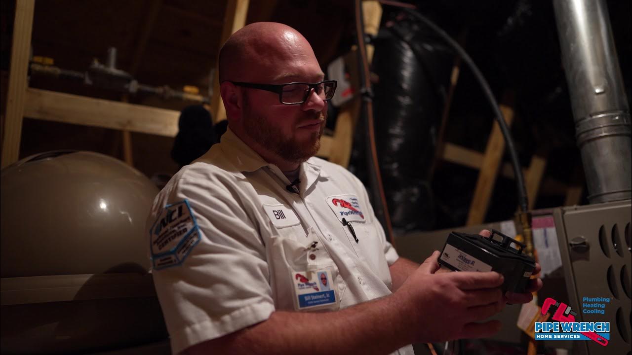 iWaveR Residential Air Purification Installation YouTube