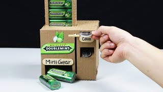 Wow Amazing DOUBLEMINT Vending Machine by Chocolate Coin DIY