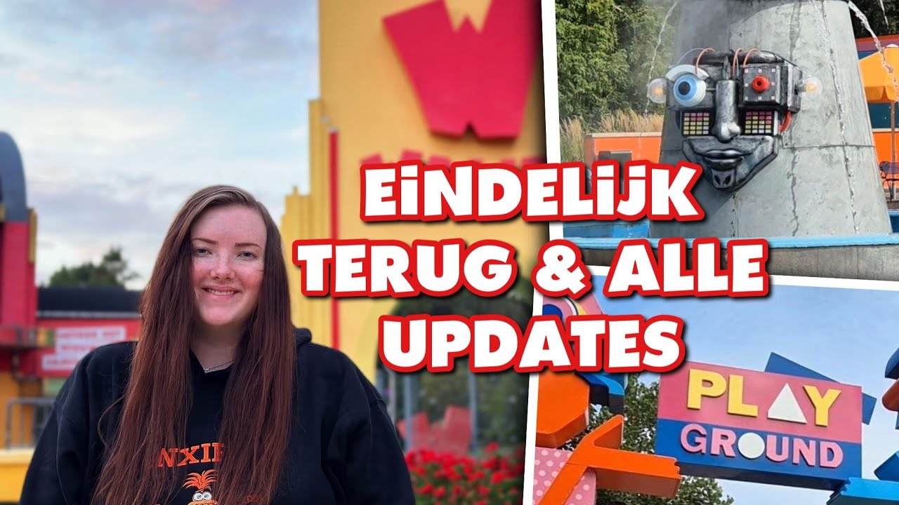 Walibi [VLOG] EERSTE BEZOEK DIT SEIZOEN! PARK UPDATES, NIEUWE ACHTBAAN & HALLOWEEN!