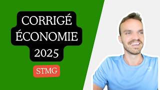 ANSWER KEY FOR THE 2025 ECONOMICS BACCALAUREATE EXAM - STMG ANSWER KEY FOR THE 2025 ECONOMICS BACCALAUREATE EXAM - STMG