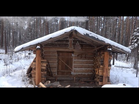 Видео: ТЕПЛО в избушке. Печка - кирпичная или железная? Нюансы экономки.