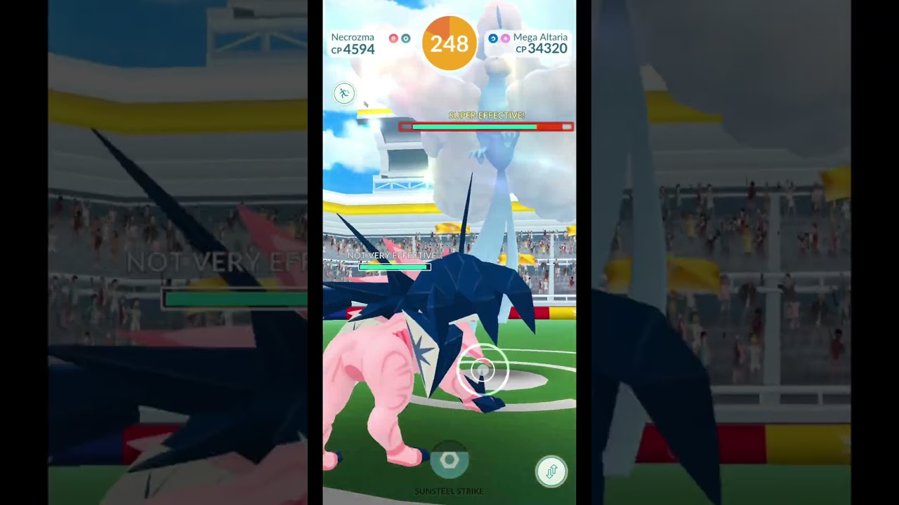 Mega Altaria Solo With 10 Seconds Remaining 😱 | Pokemon Go |