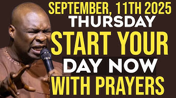 [Thursday 11th September 2025] Prophetic Morning Prayer to Start Your Day | Apostle Joshua Selman