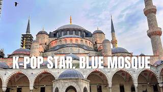 Nobody told me a K-Pop star would be at the Blue Mosque 🇹🇷