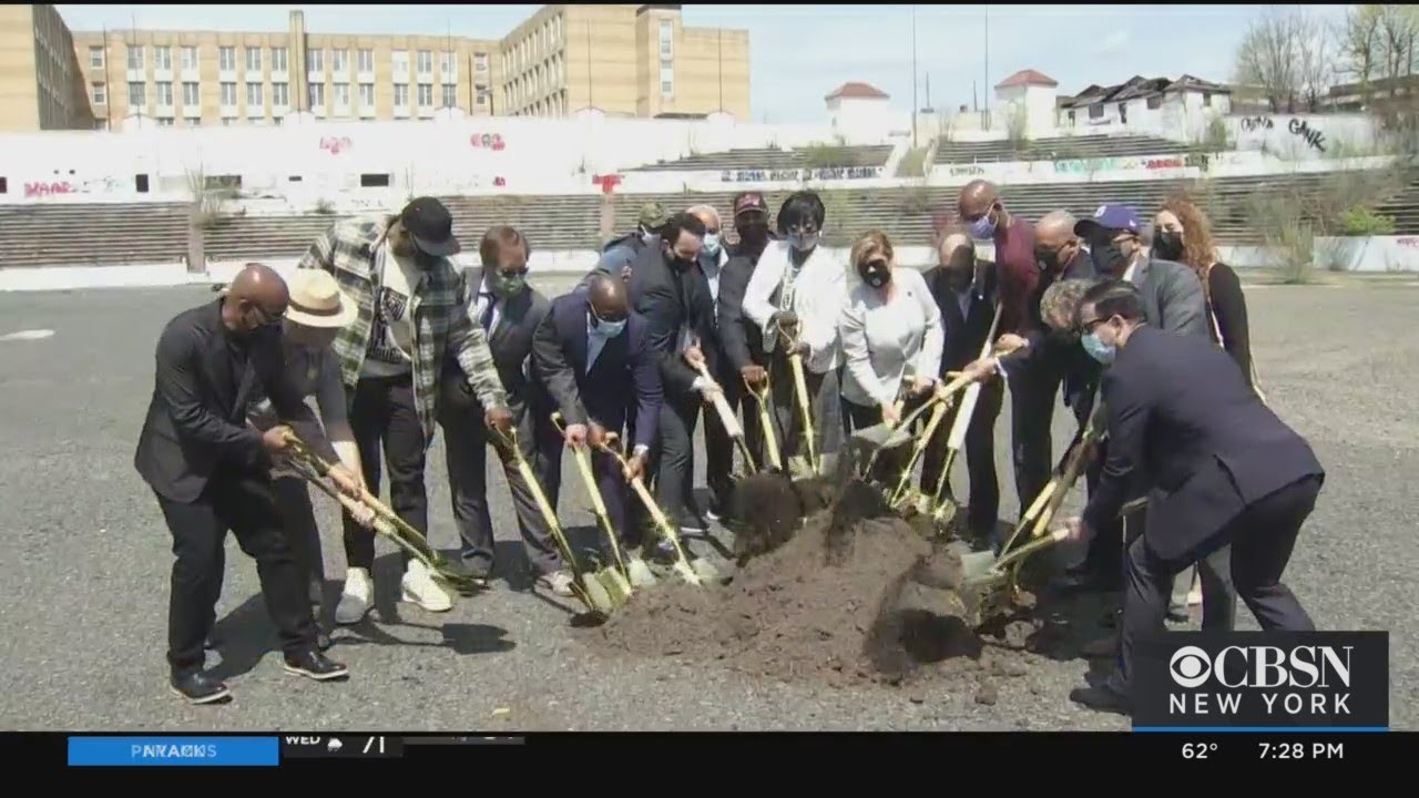 Groundbreaking Held At Historic New Jersey Baseball Stadium