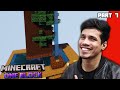 Best Beginner Wood Farm | Minecraft One Block Series Part 7