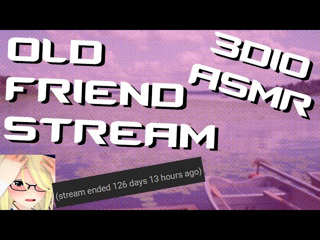 [ASMR/3Dio] LIVE | Time... is relative.