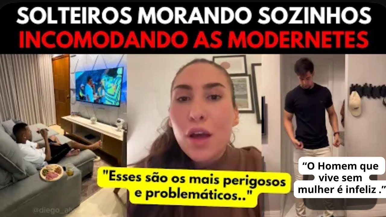 HOMEM QUE MORA SOZINHO, GANHA BEM E NÃO Que Ninguém? ASSUSTA MAIS QUE BANDIDO 