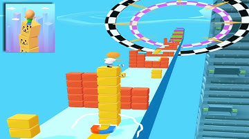 CUBE SURFER 📦📦📦 All Levels Gameplay Walkthrough Android iOS Game, New Update OGE3135 WQA123