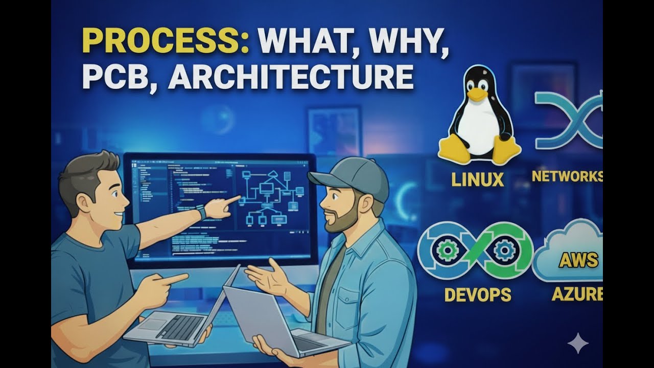 Linux Processes Explained for  Backend Developers | What, Why, PCB & Architecture