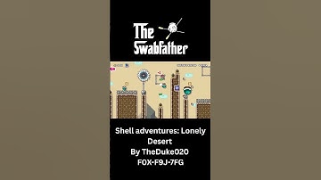 Shell adventures: Lonely Desert in #smm2