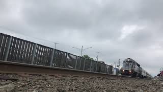 [FULL HD 60FPS] RARE: NJT GP40PH-2B 4204 Leads Train 4331 In Belmar