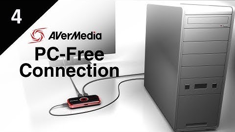 Connect Desktop with AVerMedia LGP (Live Gamer Portable) in PC-Free Mode
