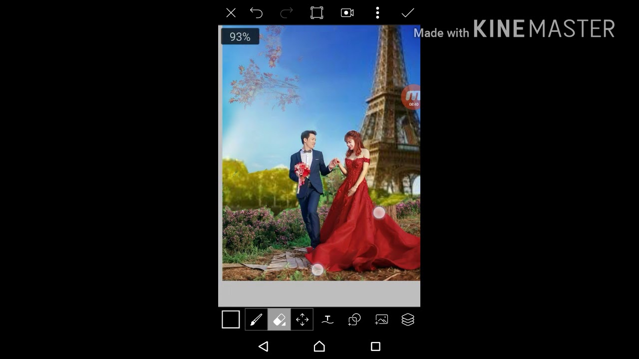 Picsart tutorial #25- Hướng dẫn chỉnh sửa ảnh cưới ( credit marry photo) - YouTube