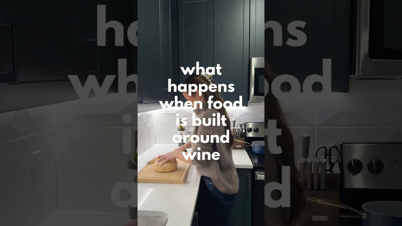 Wine first. Menu second. 