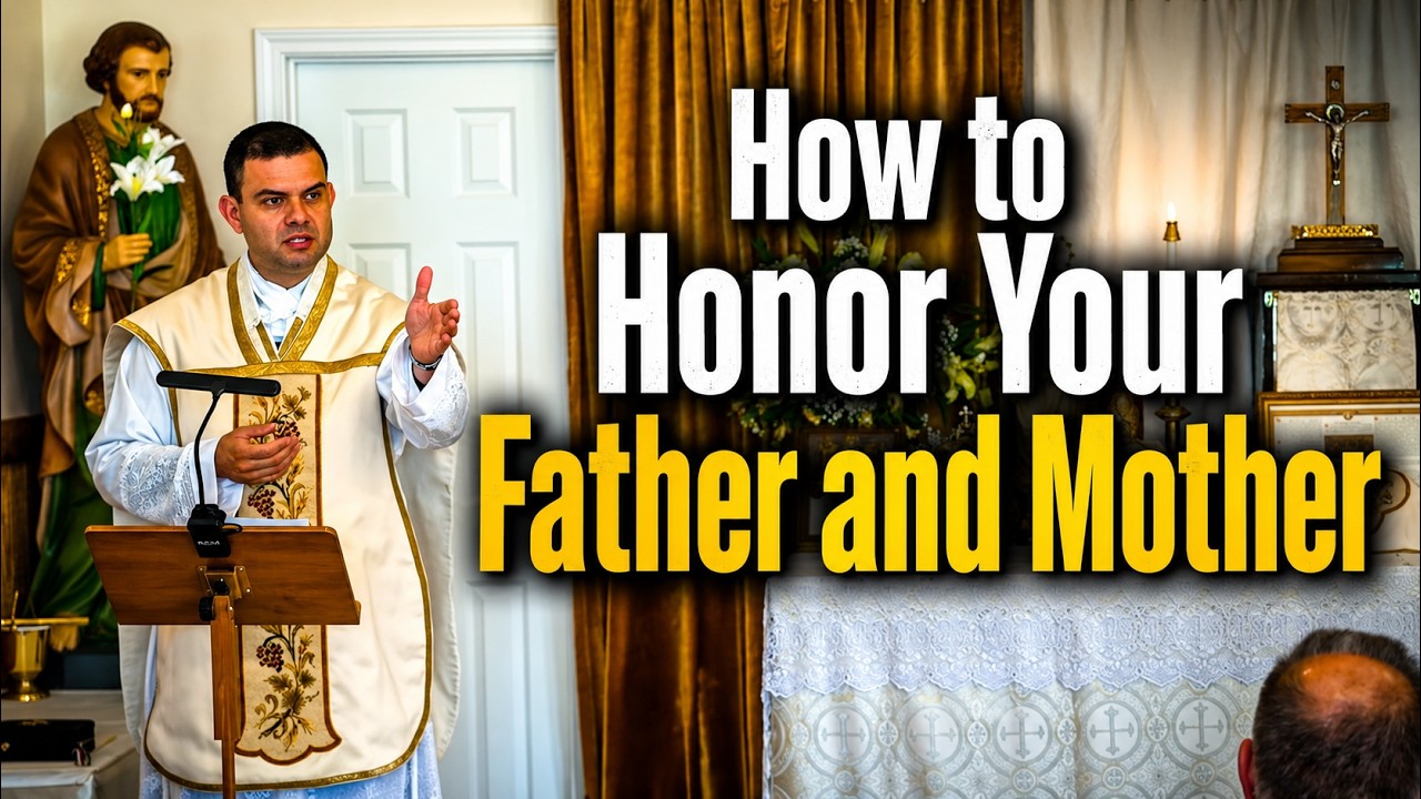How to Honor Your Father and Mother | A Catholic Sermon on the Fourth Commandment
