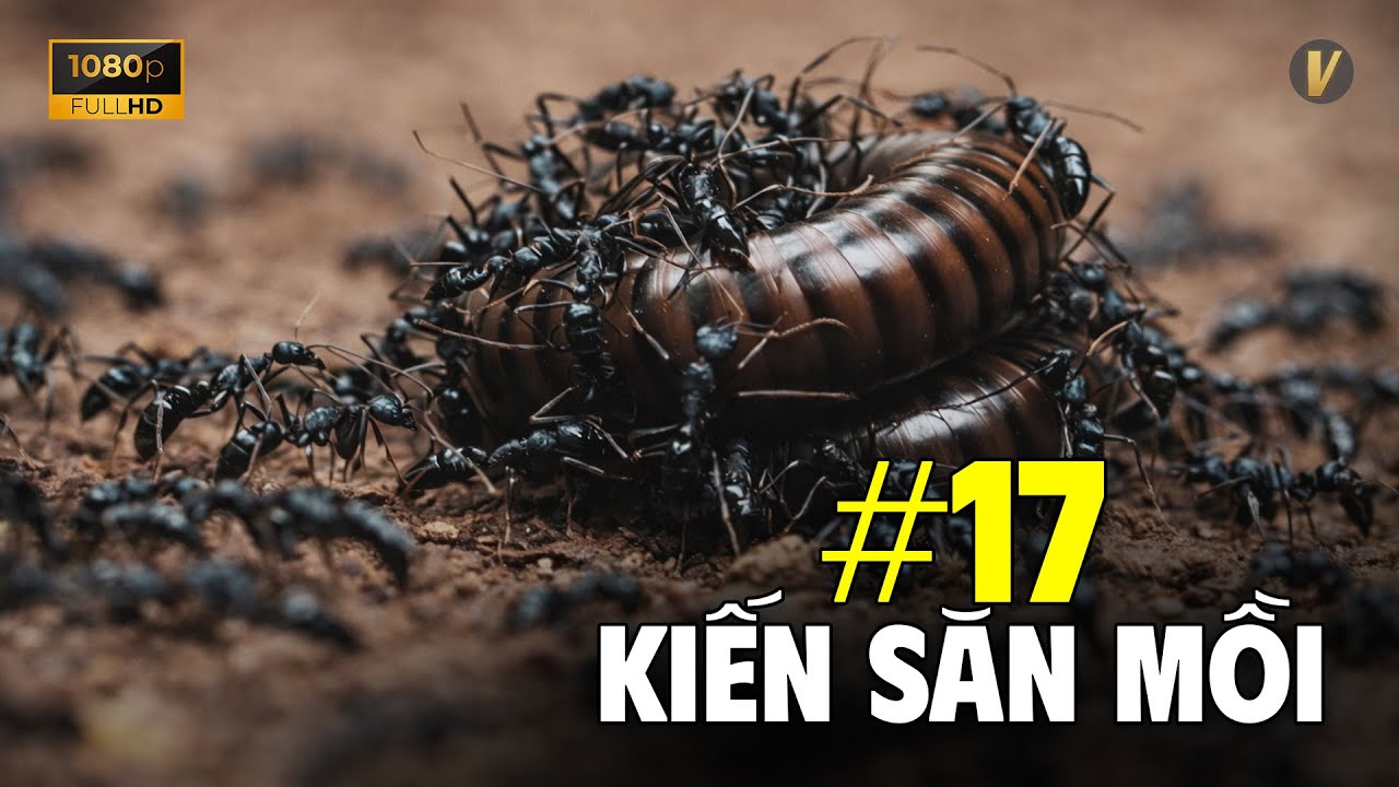 17 khoảnh khắc săn mồi tàn khốc nhất của loài kiến – Kẻ sát thủ tí hon