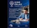 Unlock Your Academic Potential with King Emjay Consulting! 🎓✨#studytips #study #studyvlog #thesis