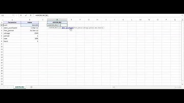Excel AMORLINC Function - How to use AMORLINC Function