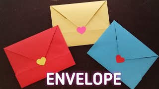 Tutorial Amplop Origami Mudah Dan Simple - Envelope Paper - DIY