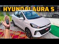 Hyundai Aura S 🐦 7 लाख में full Feature Loaded सेडान