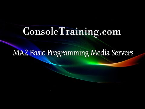 MA2: Connecting and Programming Media Servers