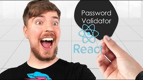 Password Validator in React