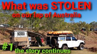 What was stolen on our Lap of Australia? Were we scared? Life on the road and our security Ep 1