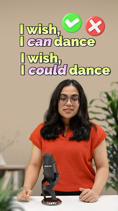 STOP Mixing Up I wish   Can / Could! The Grammar Rule That Makes You Sound Fluent #letstalk #ananya
