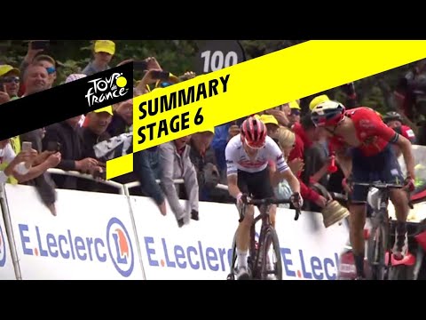 Video: Turul Franței 2019: Dylan Teuns câștigă Etapa 6 pe La Planche Des Belles Filles, dar Giulio Ciccone ia galben