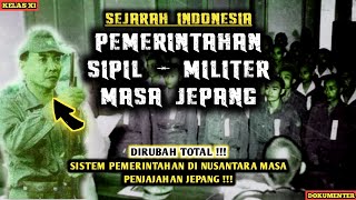 pemerintahan militer dan sipil pada masa pendudukan jepang pemerintahan militer dan sipil pada masa pendudukan jepang
