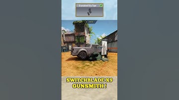 Best switchblade X9 gunsmith in codm !