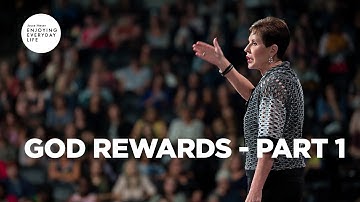 God Rewards - Part 1 | Joyce Meyer | Enjoying Everyday Life Teaching Moments