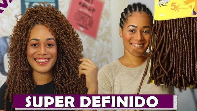 TRANSFORMAÇÃO TOTAL - CROCHET BRAIDS SOZINHA EM CASA 