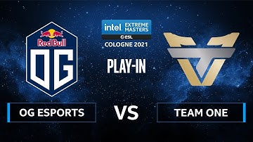 CS:GO - OG Esports vs. Team oNe [Inferno] Map 1 - IEM Cologne 2021 - Play-In