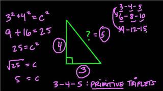 3 4 5 Right Triangles Worked Solutions Examples Videos 3 4 5 Right Triangles Worked Solutions Examples Videos