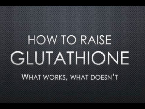 glutathione pathway youtube Raising Glutathione. What works, what doesn't work Glutathione Tablet - 500mg