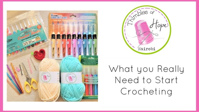 Beginner's Guide to Crochet - Supplies Needed for Crochet