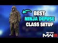 Best Ninja Defuse Class in Modern Warfare 3
