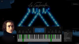 Franz Liszt - Paganini-Etude in B major, La Campanella | Roblox Piano