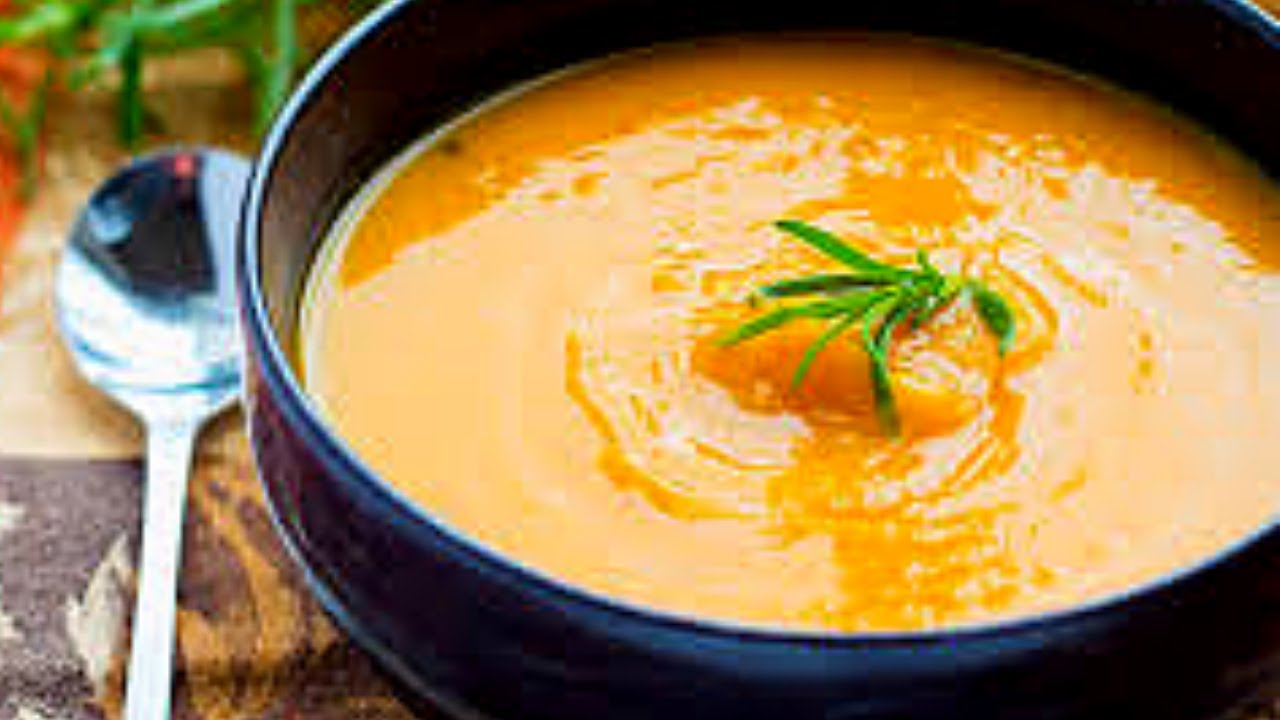 ROASTED BUTTERNUT SQUASH SOUP | How to Make Roasted Butternut Squash ...