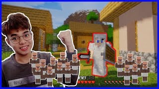 Từ Bây Giờ ThắnG Tê Tê Sẽ Là Người Bảo Vệ Dân Làng Trong Minecraft