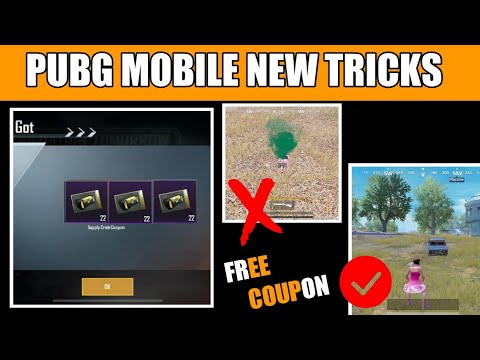 PUBG MOBILE NEW 3 SECRET TRICKS !! 15 FREE CLASSIC CRATE COUPON PUBG MOBILE NEW TRICK