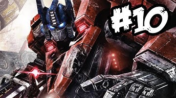 Transformers Fall of Cybertron - Gameplay Walkthrough - Part 10 - HUGE TANK!! (Xbox 360/PS3/PC)