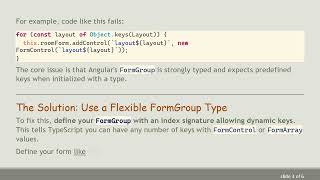 How to Dynamically Add Enum Values as FormControls in Angular 17 FormGroup