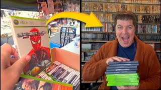 I Got FIRST DIBS On A Box Of Retro Games!