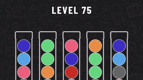 Ball Sort Puzzle Level 75 #ballsortpuzzle #puzzlegame #ballsortpuzzlegameplay #mobilegames