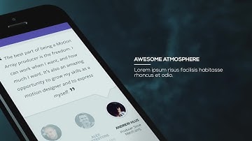 3D Phone App Promo Premiere Pro Templates